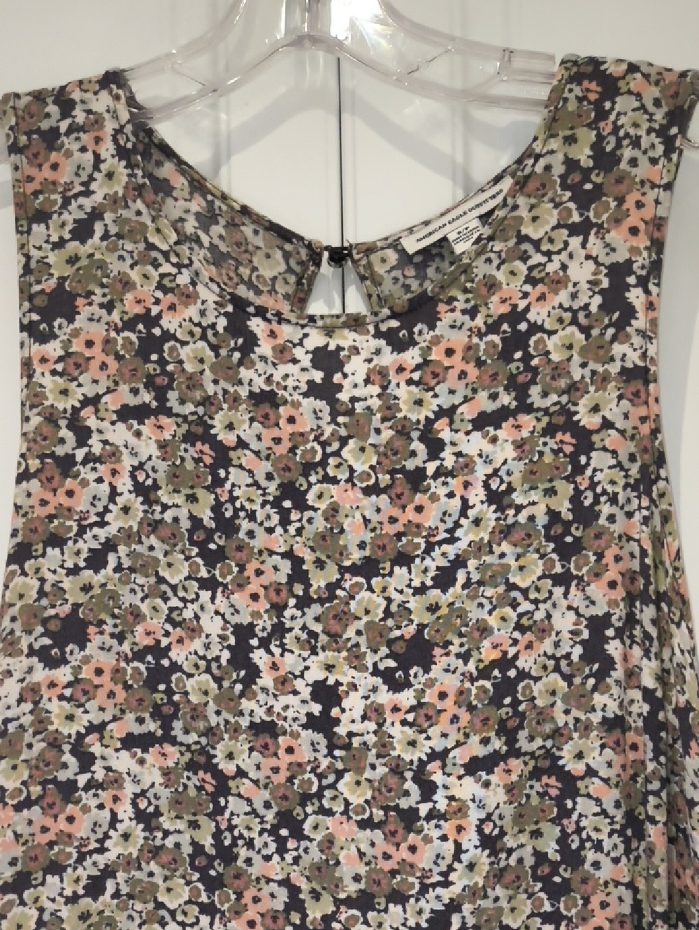 American Eagle Outfitters Floral Dress - Pink, Olive, Cream, Black
